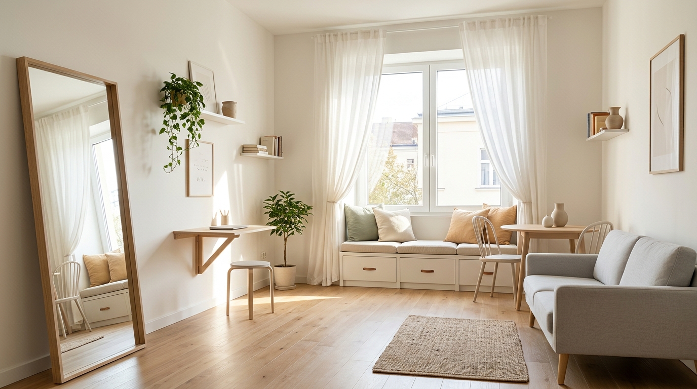 Small room tricks: 15 genius ideas that make a tiny room feel twice as big
