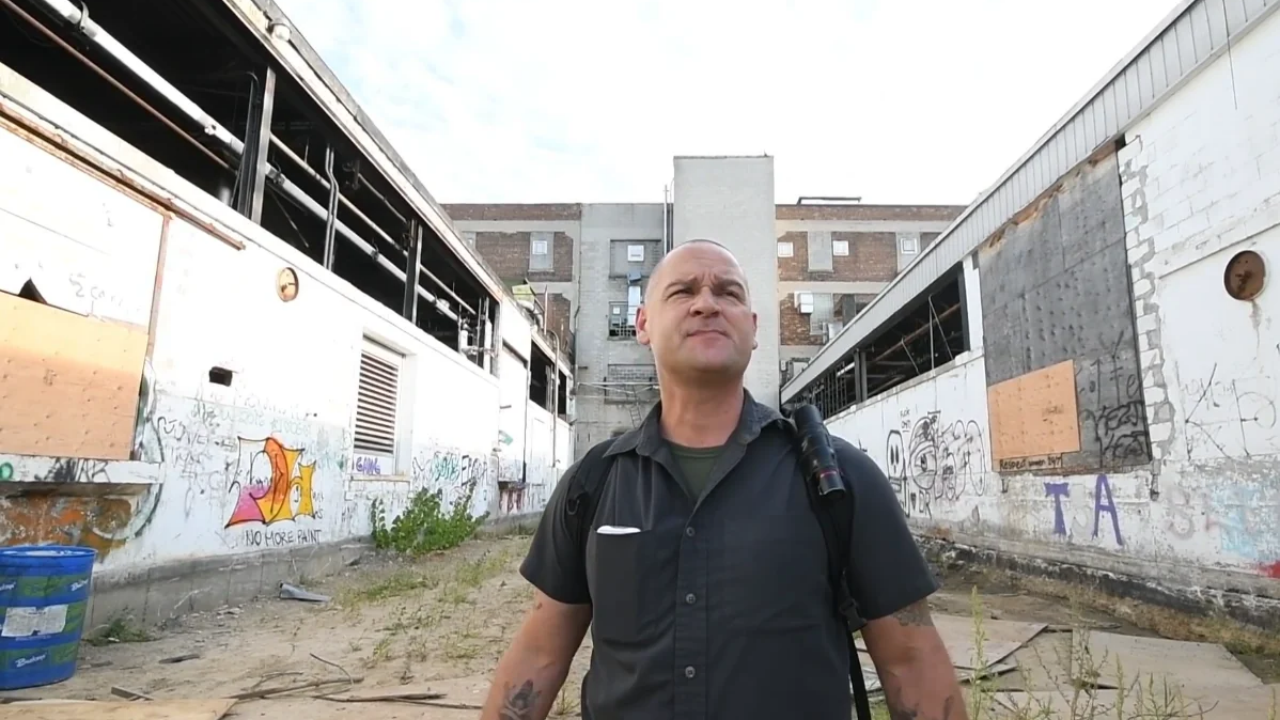 Abandoned McCormick's candy factory in London