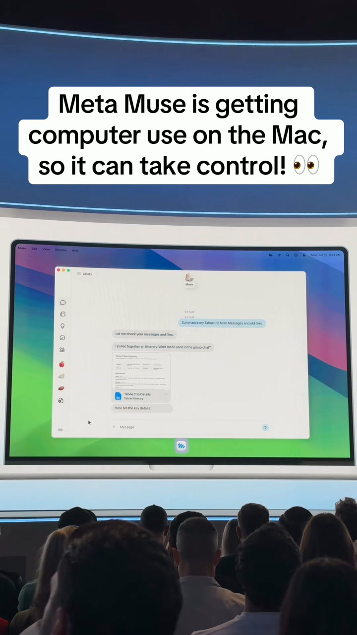 The Muse Mac app only launched a short while ago, but Meta announced it ...