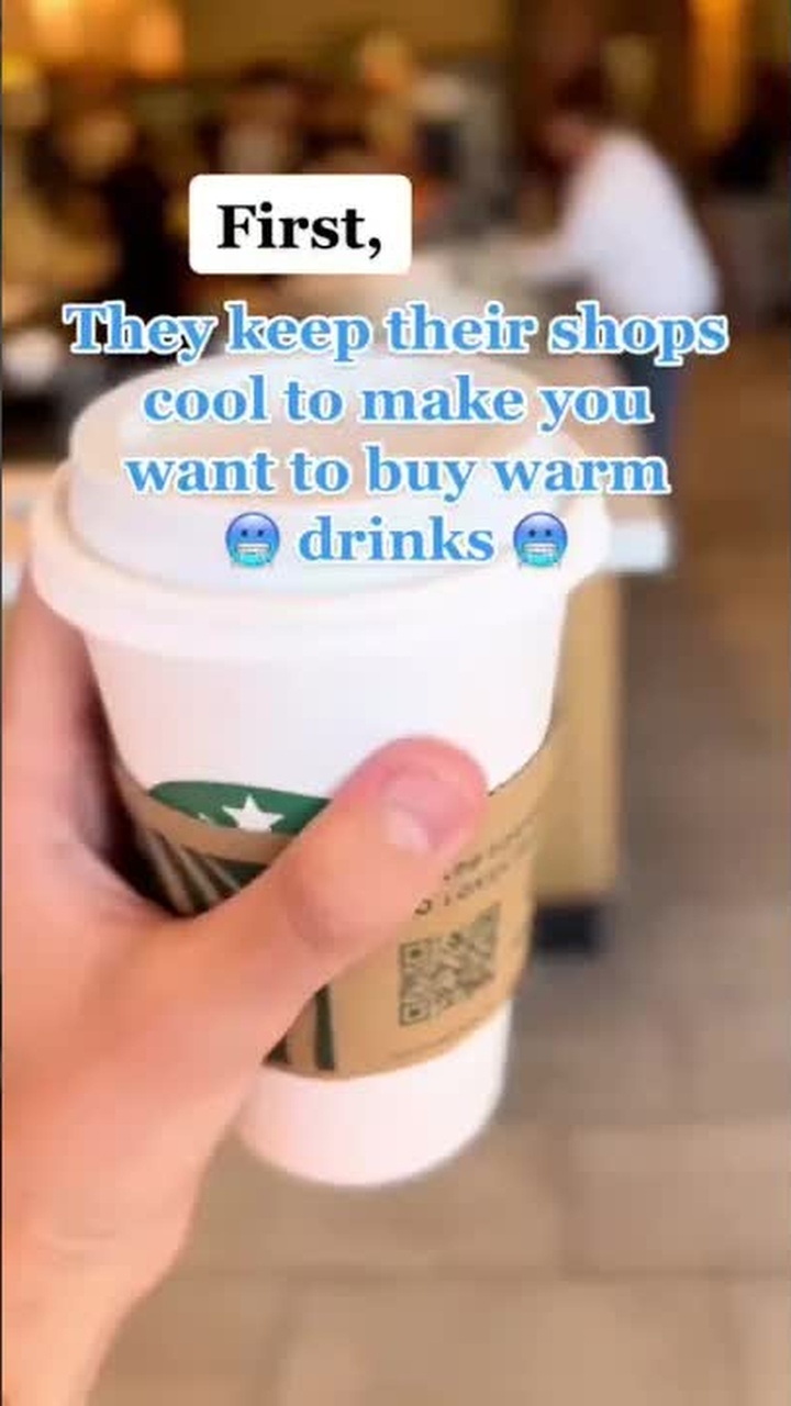 Starbucks tricks you to spend more