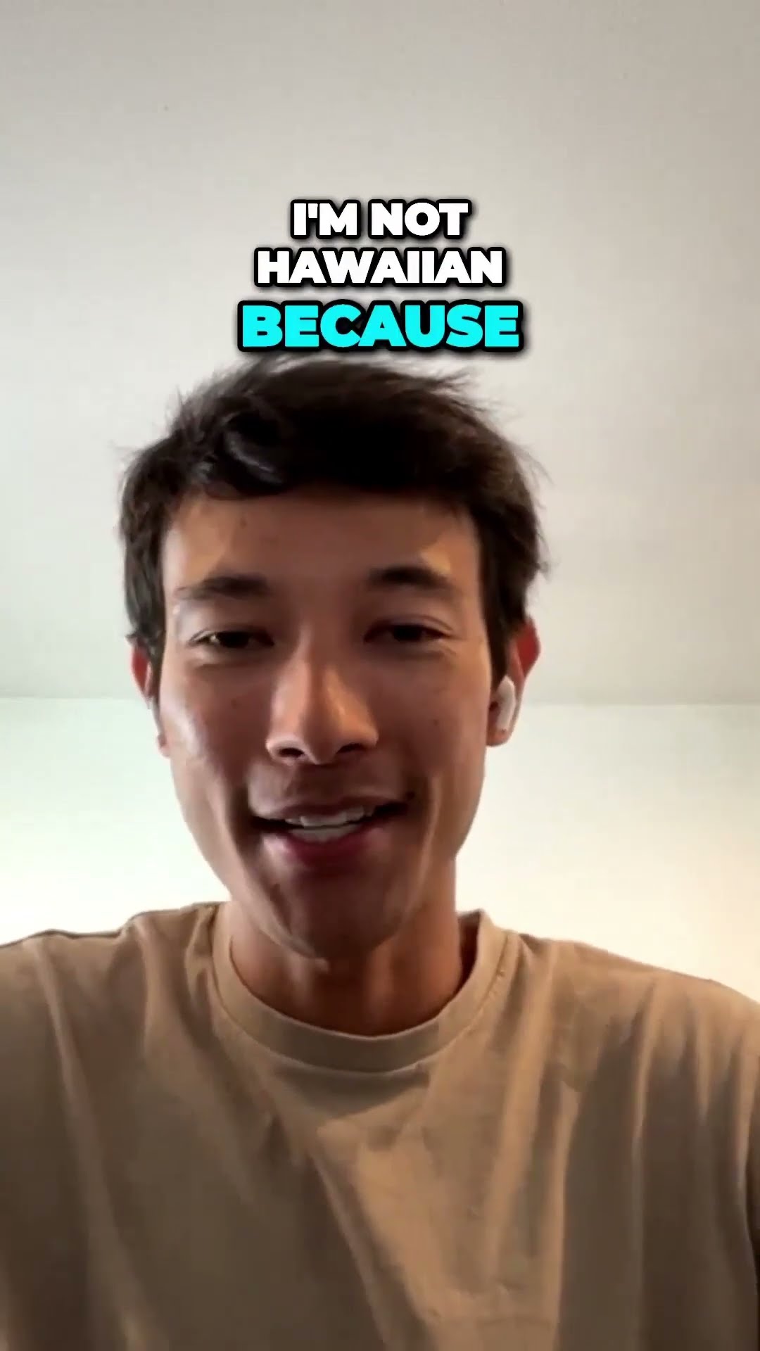 The difference between being Hawaiian and from Hawaii