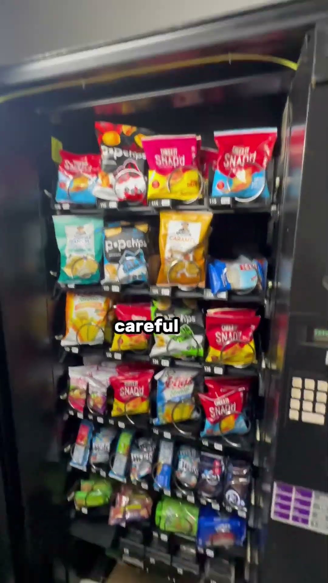 How much $$$ my vending machine made