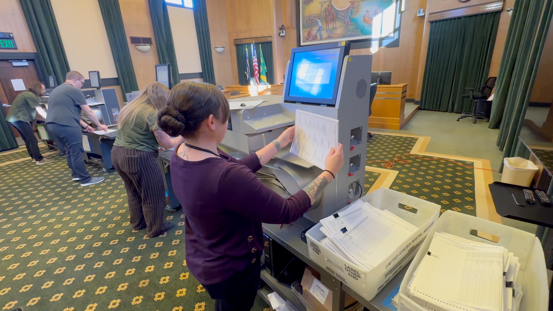 Voters get inside look at Gallatin County ballot-counting process ahead ...