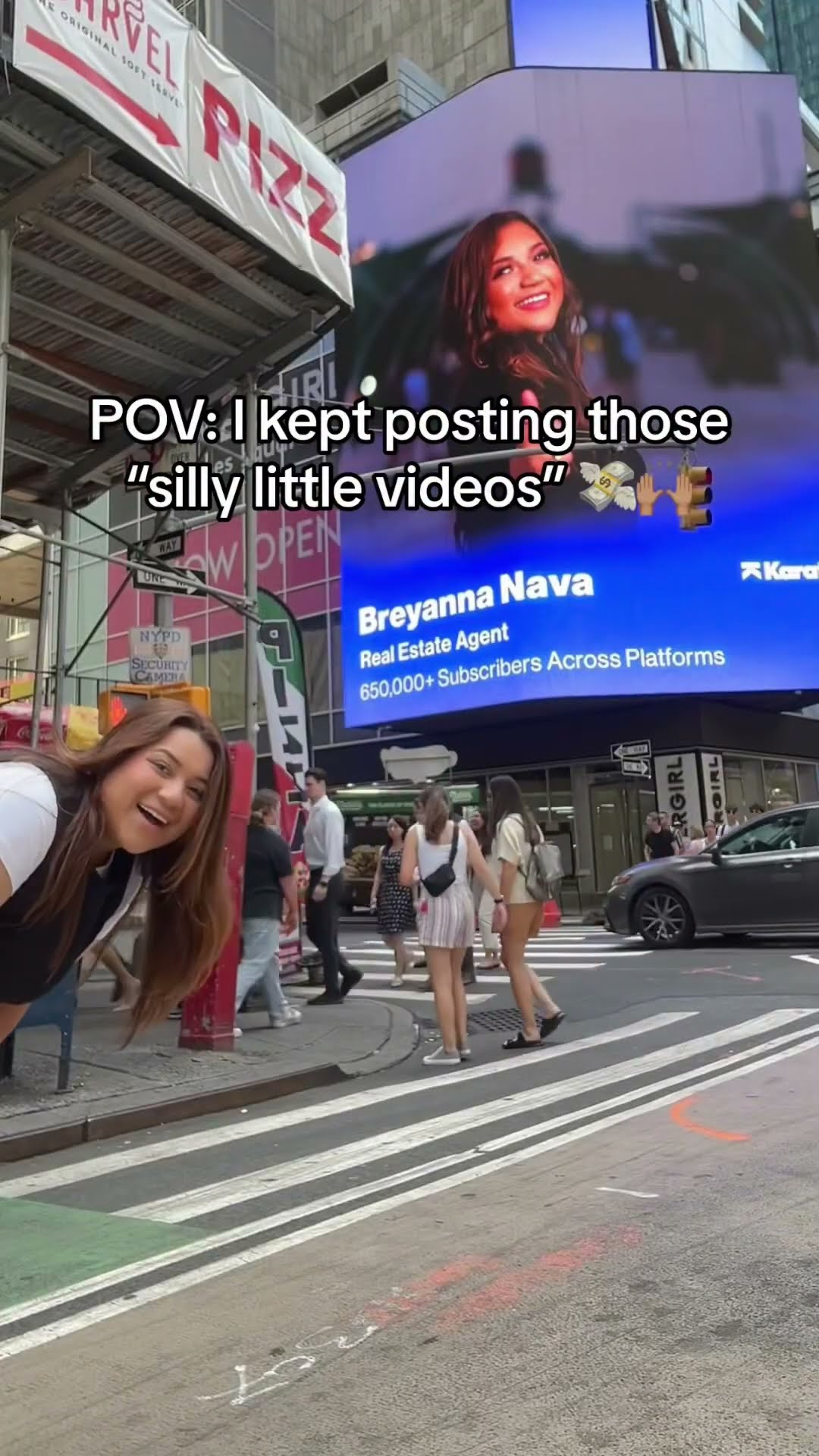 I made it on timesquare
