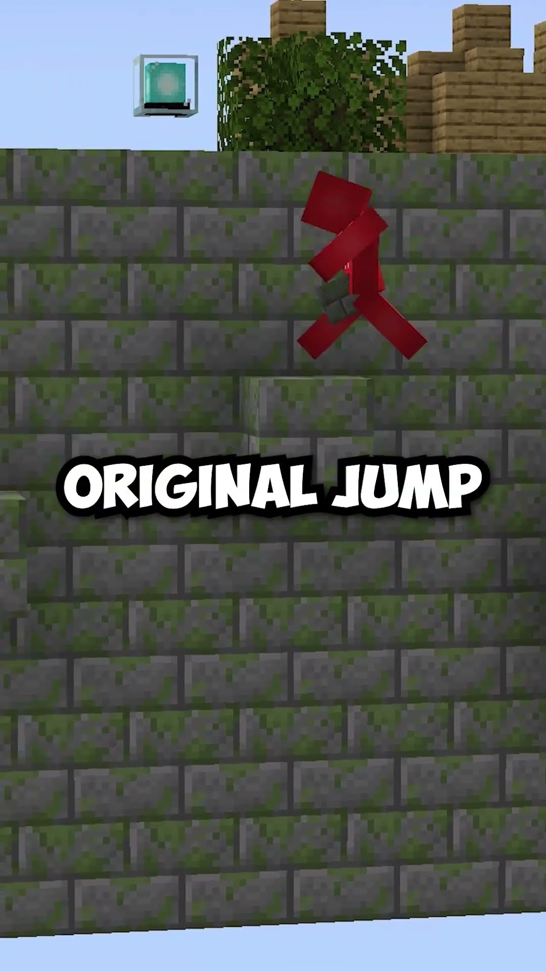Advanced Minecraft block clutch tutorial