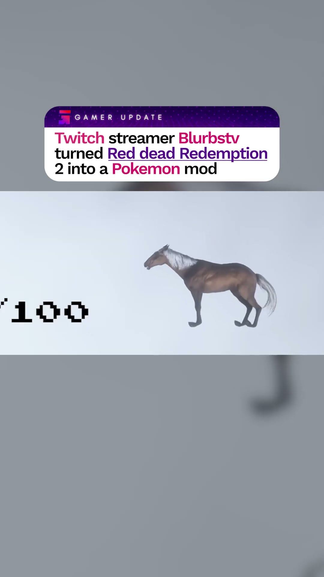 Twitch streamer Blurbstv turned Red Dead Redemption 2 into a Pokemon mod