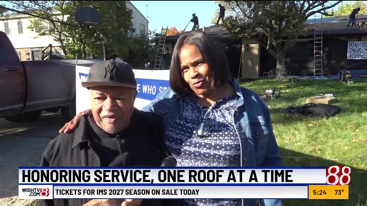 Honoring service, one roof at a time
