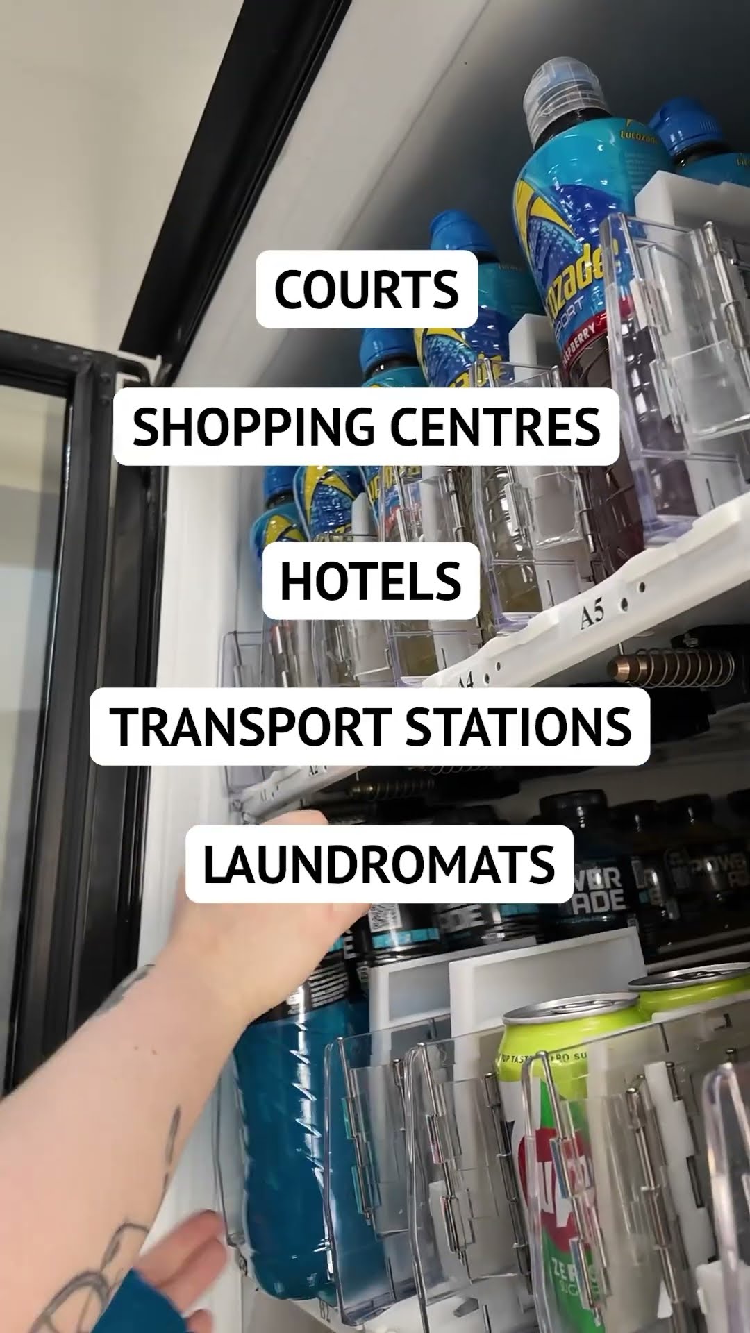 Top 20 vending machine location ideas