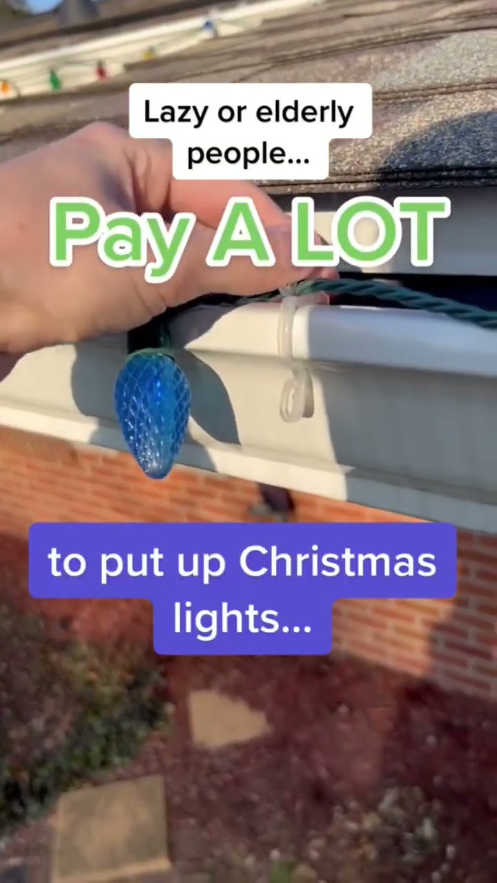 Winter side hustle: make $4k putting up Christmas lights