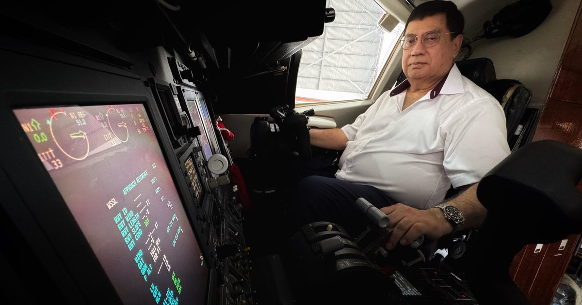 The lawyer-pilot flying above the competition