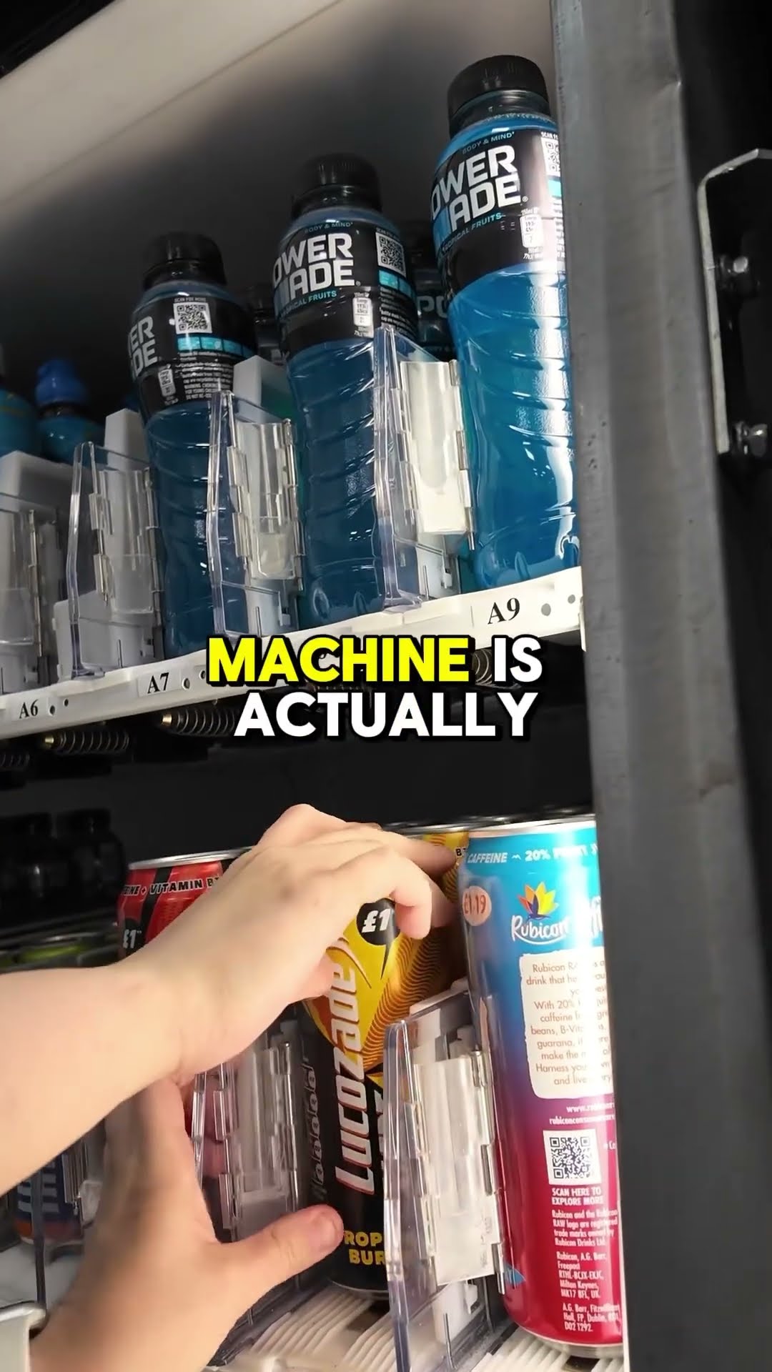 Vending machine profits! High school summer sales