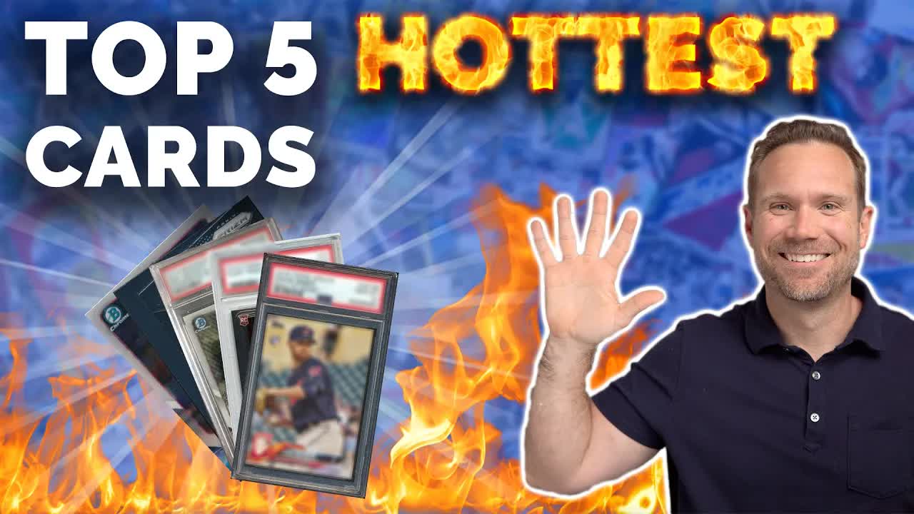 Top 5 hottest sports cards going up!
