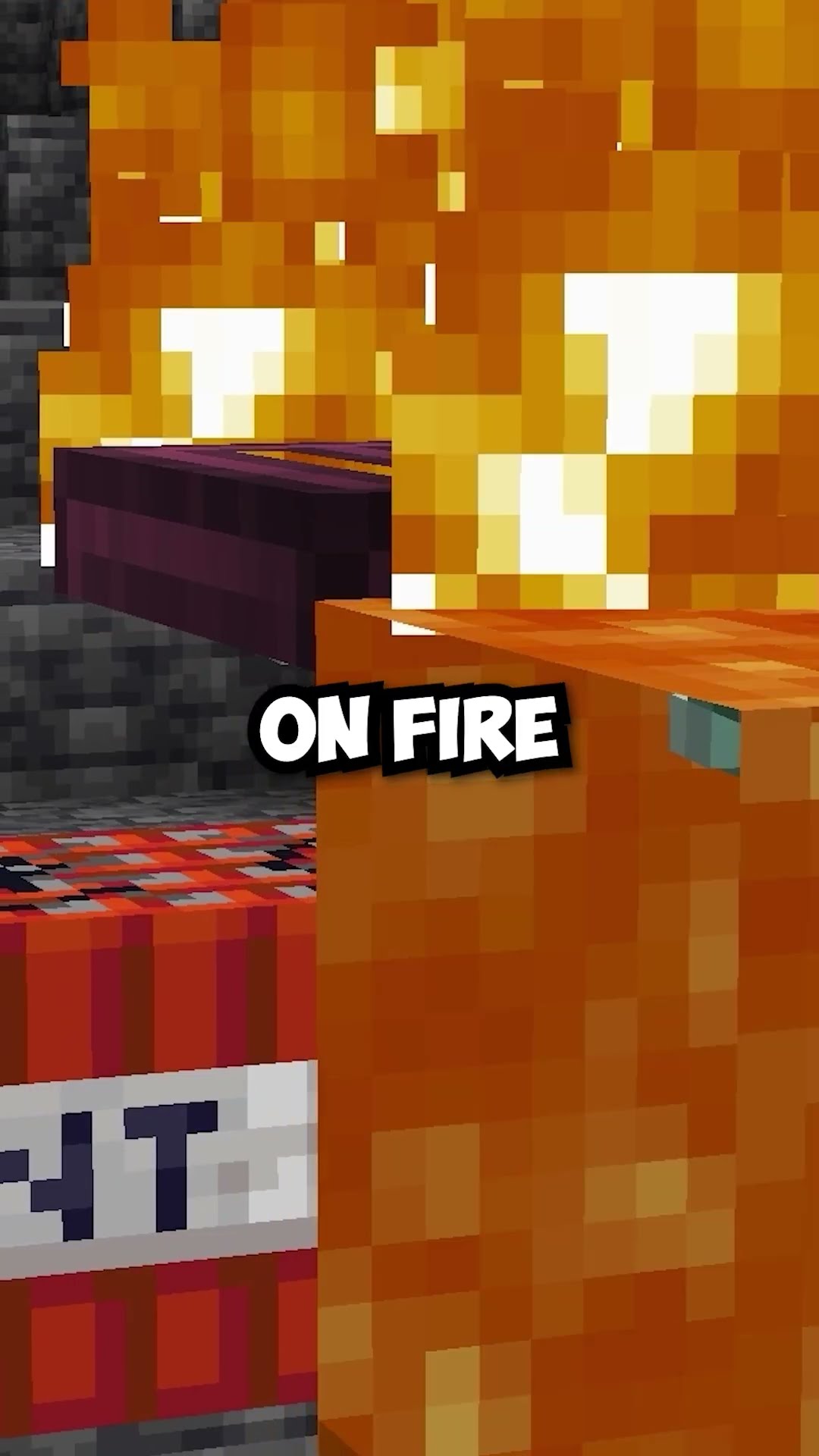 Instant Minecraft villager to zombie conversion with TNT