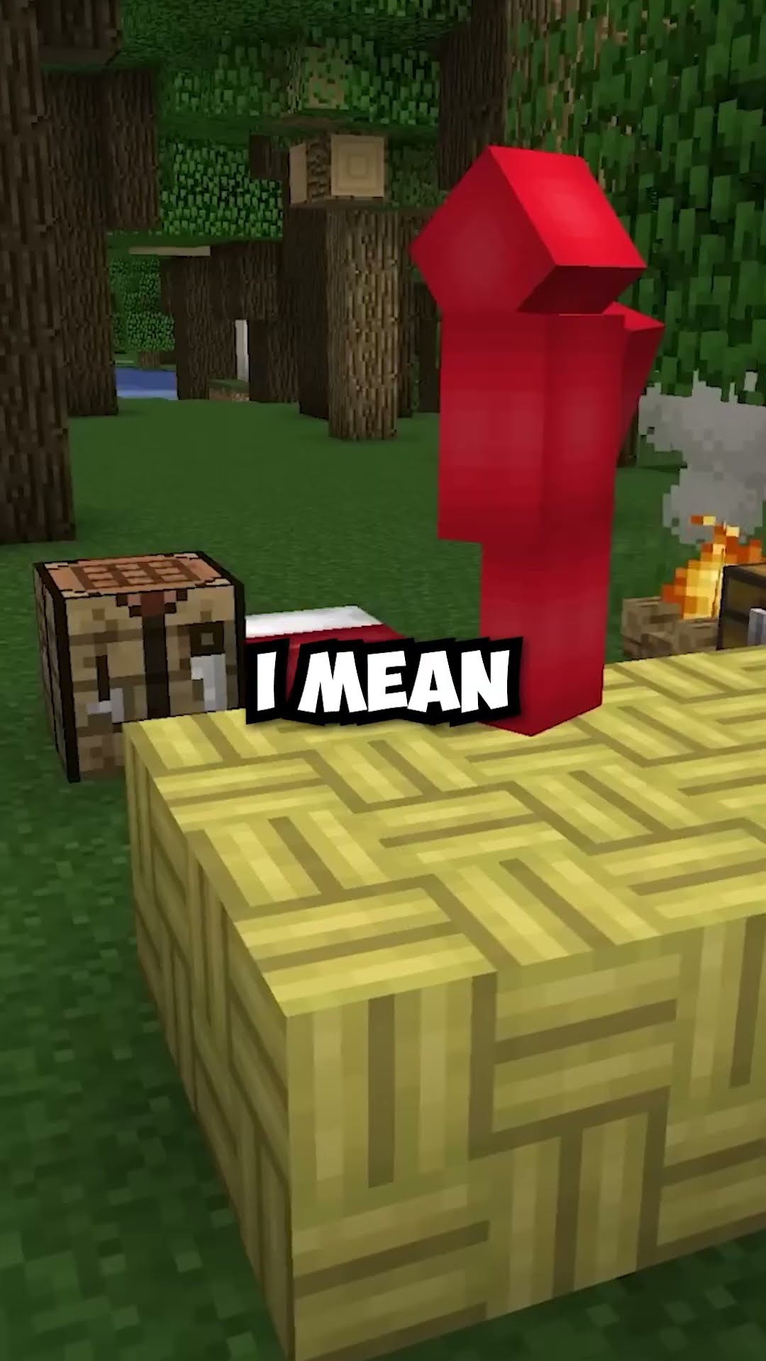 Mosaic bamboo is a useless block