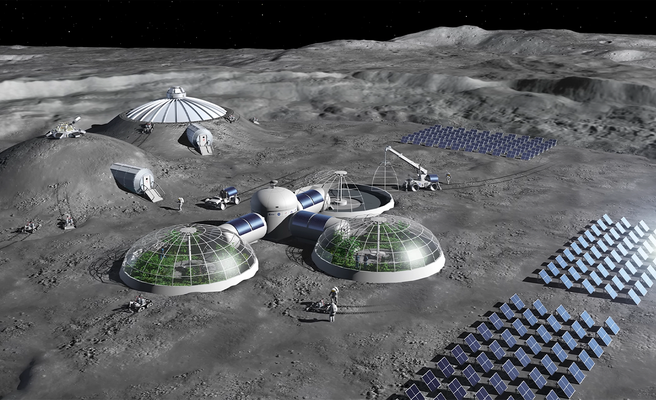How will NASA build a moon base by 2030?