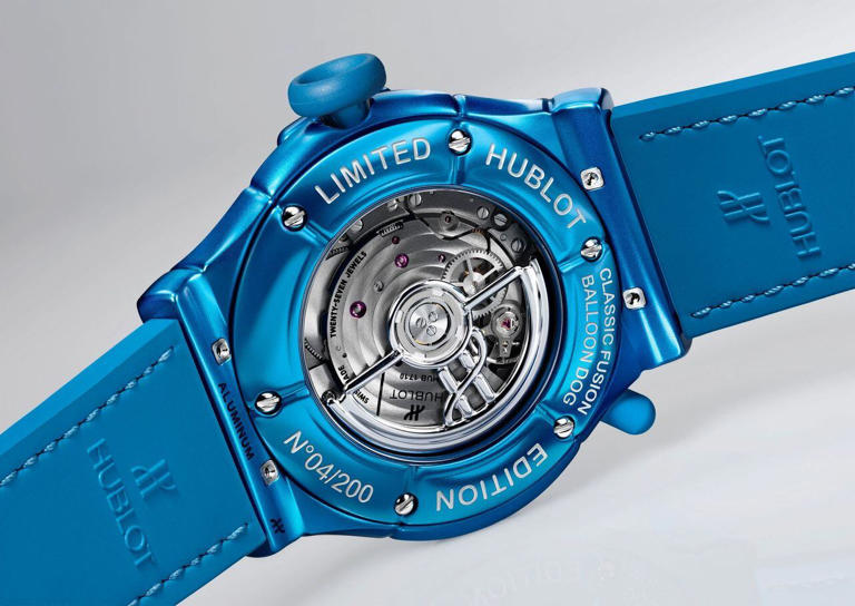 Hublot lleva a la muñeca el Balloon Dog de Jeff Koons