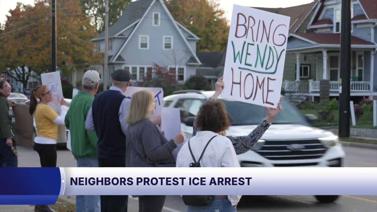 Oshkosh neighbors protest ICE arrest of Vel Phillips Spanish teacher