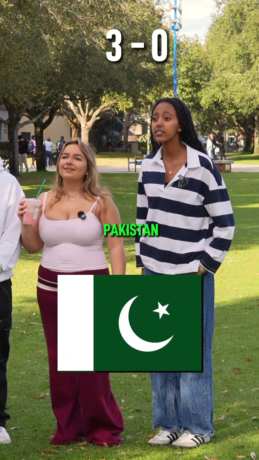 Guys vs. girls: flag identification challenge