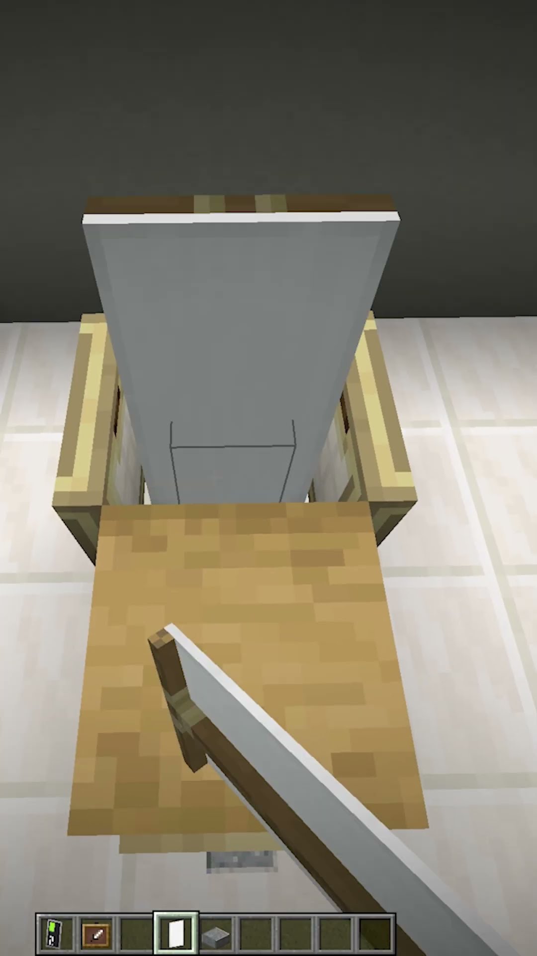 Vanilla Minecraft furniture: easy printer designs