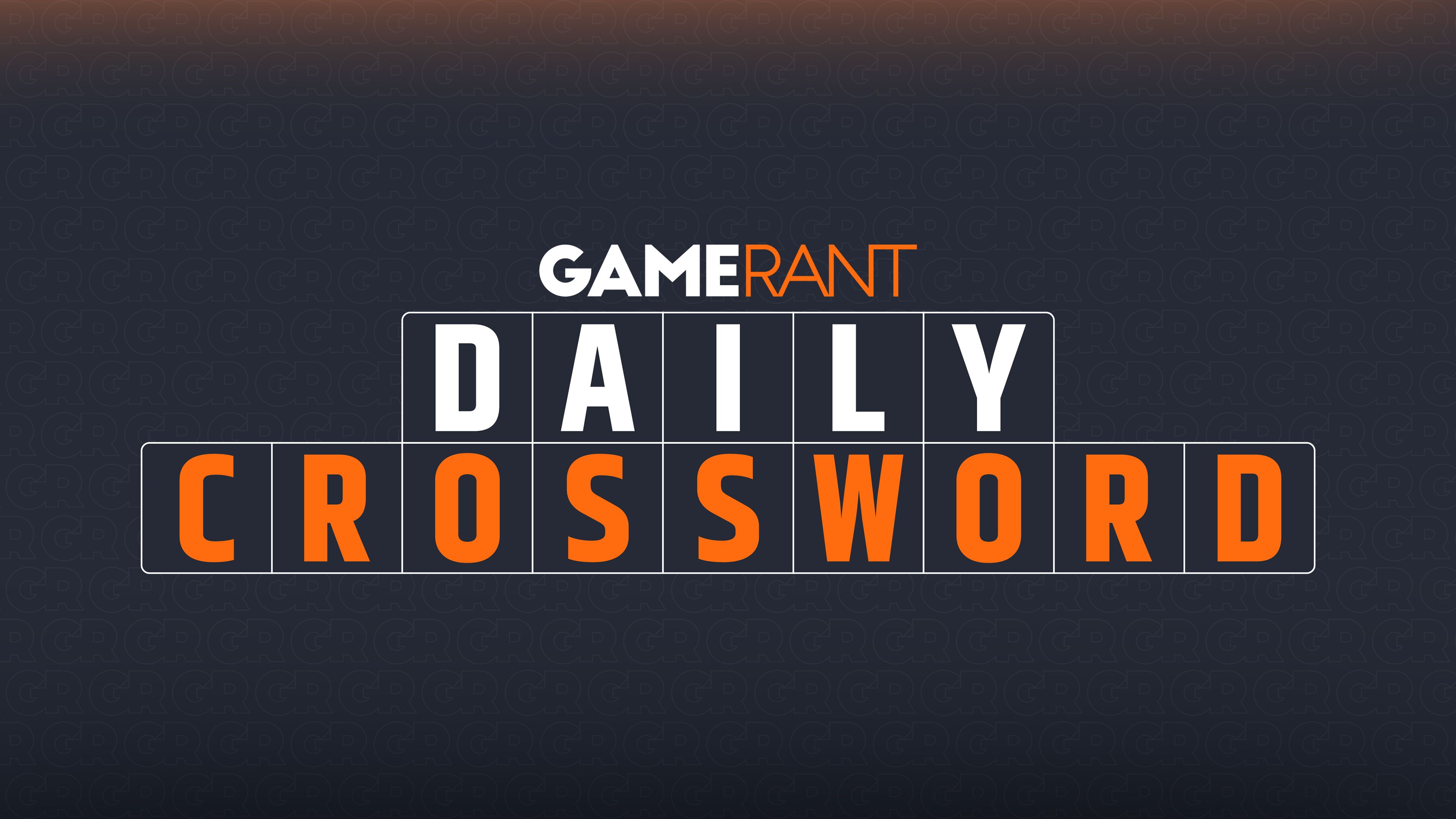GameRant daily crossword (October 30, 2026)