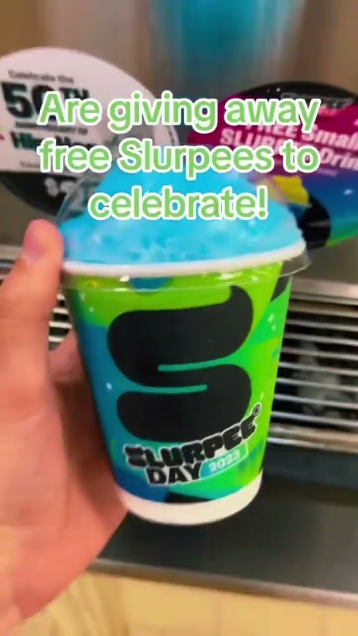 Get free Slurpees on National Slurpee Day from 7-Eleven
