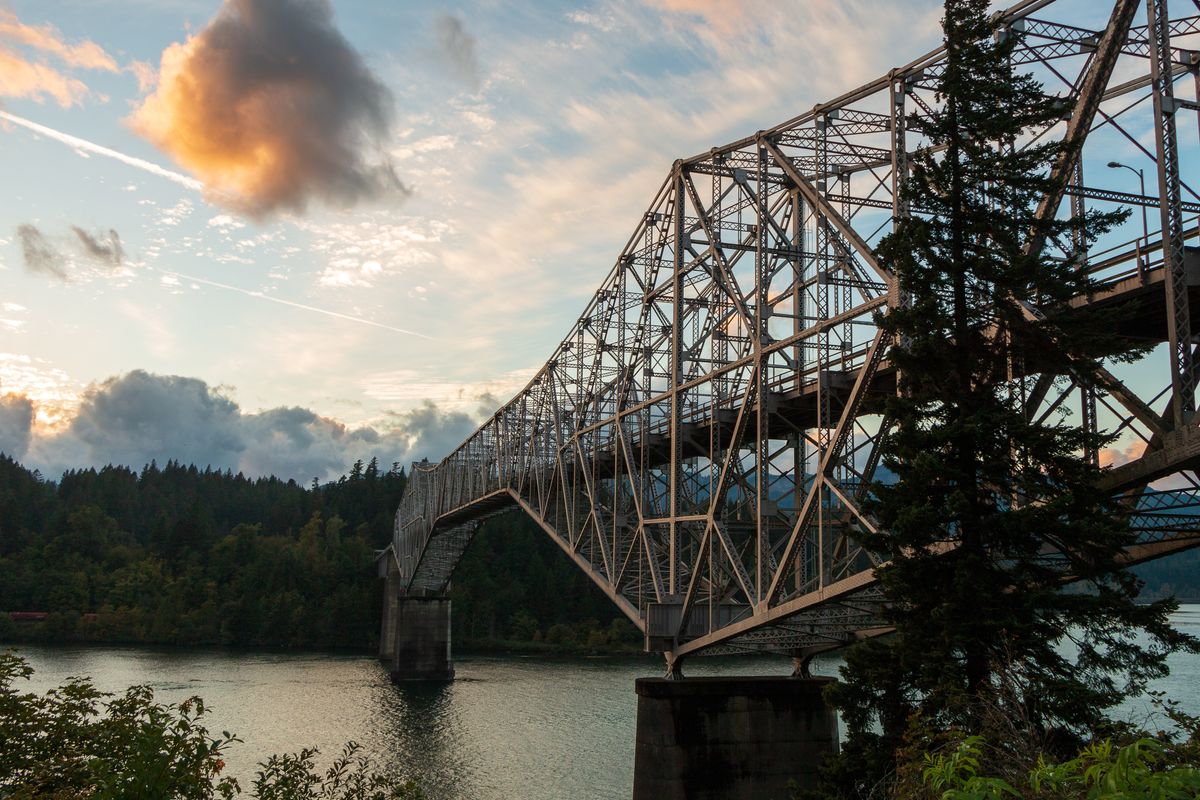 Oregon’s Bridge of the Gods turned 100 on Monday, and the Pacific Crest ...