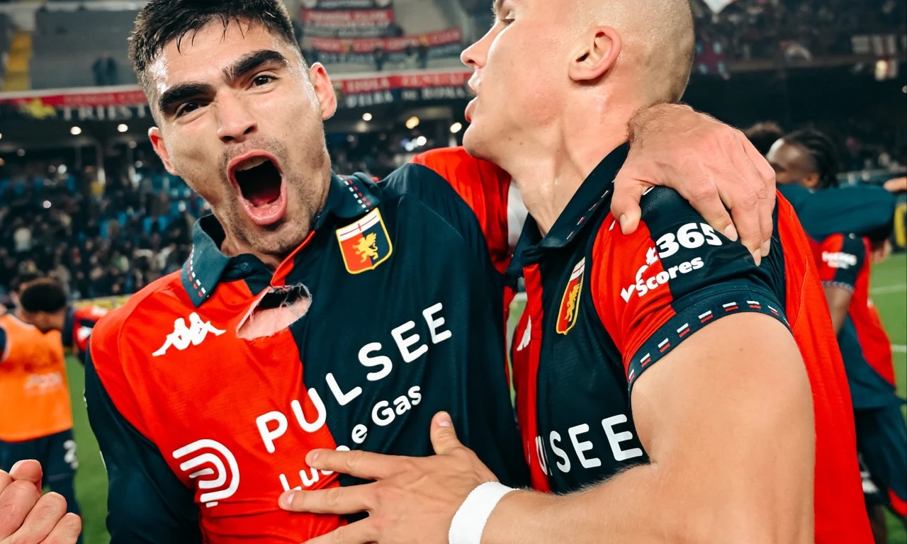 Johan Vásquez lidera victoria Genoa frente a Juventus