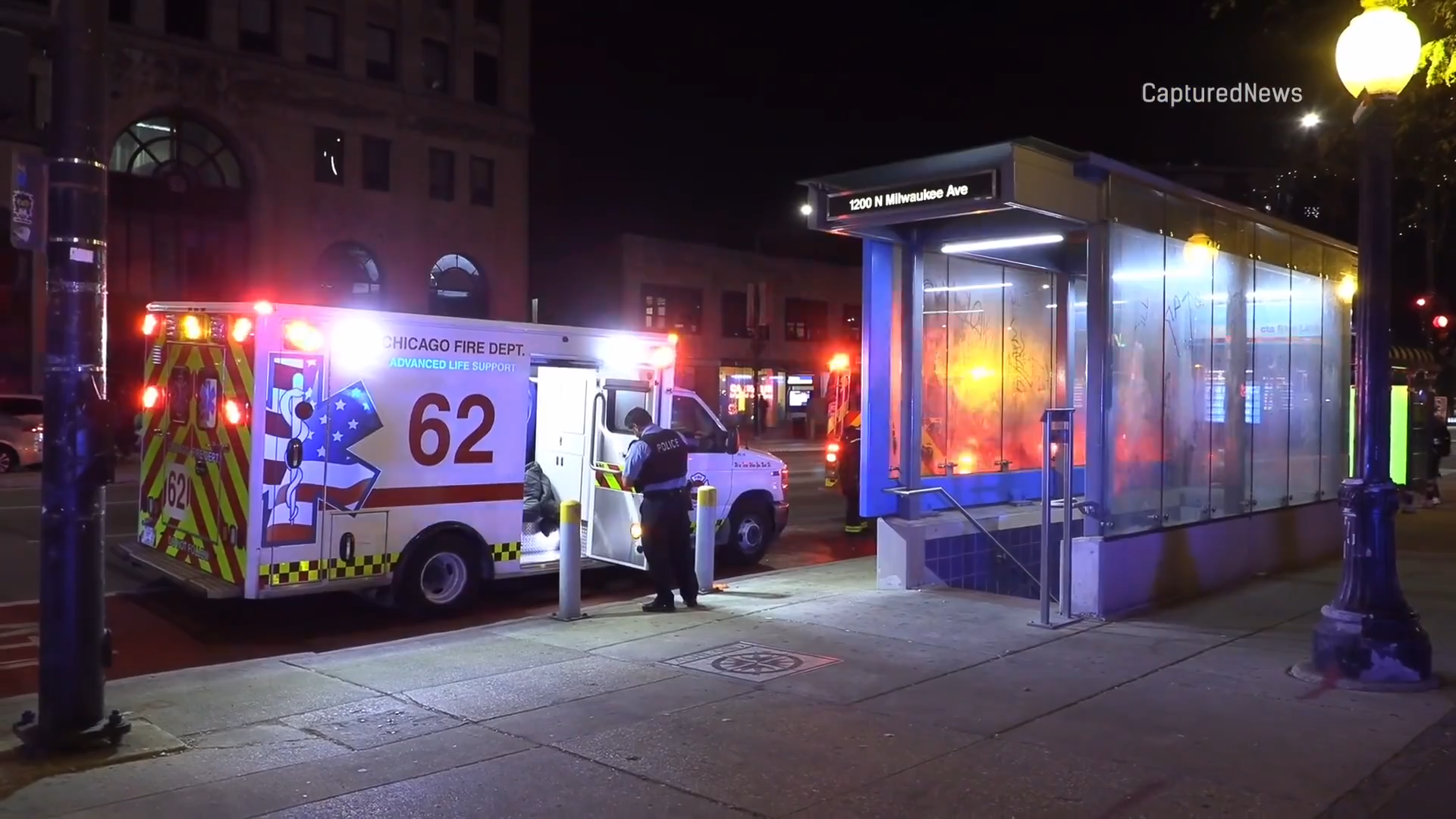 Person critically injured in stabbing at Wicker Park train station