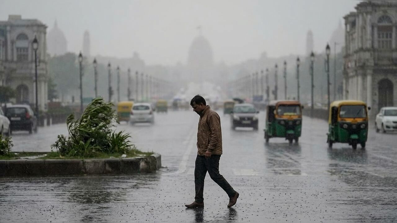IMD issues yellow alert for Delhi-NCR as rain and hailstorms forecast