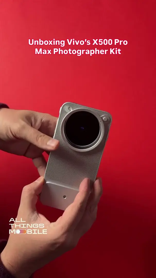 Unboxing Vivo's X500 Pro Max photographer kit