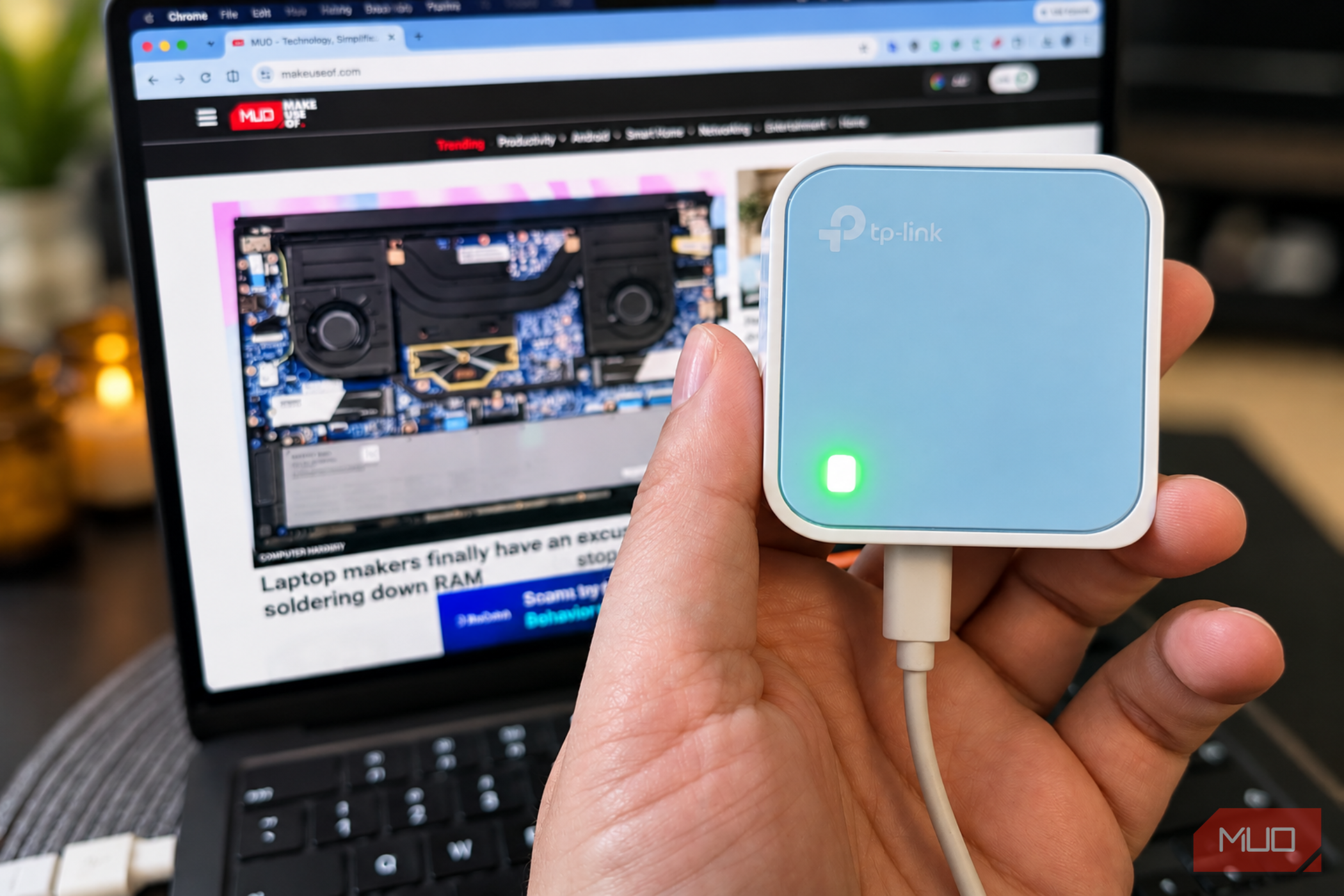 Hotel and coffee shop Wi-Fi have a problem, and this $20 gadget can fix it