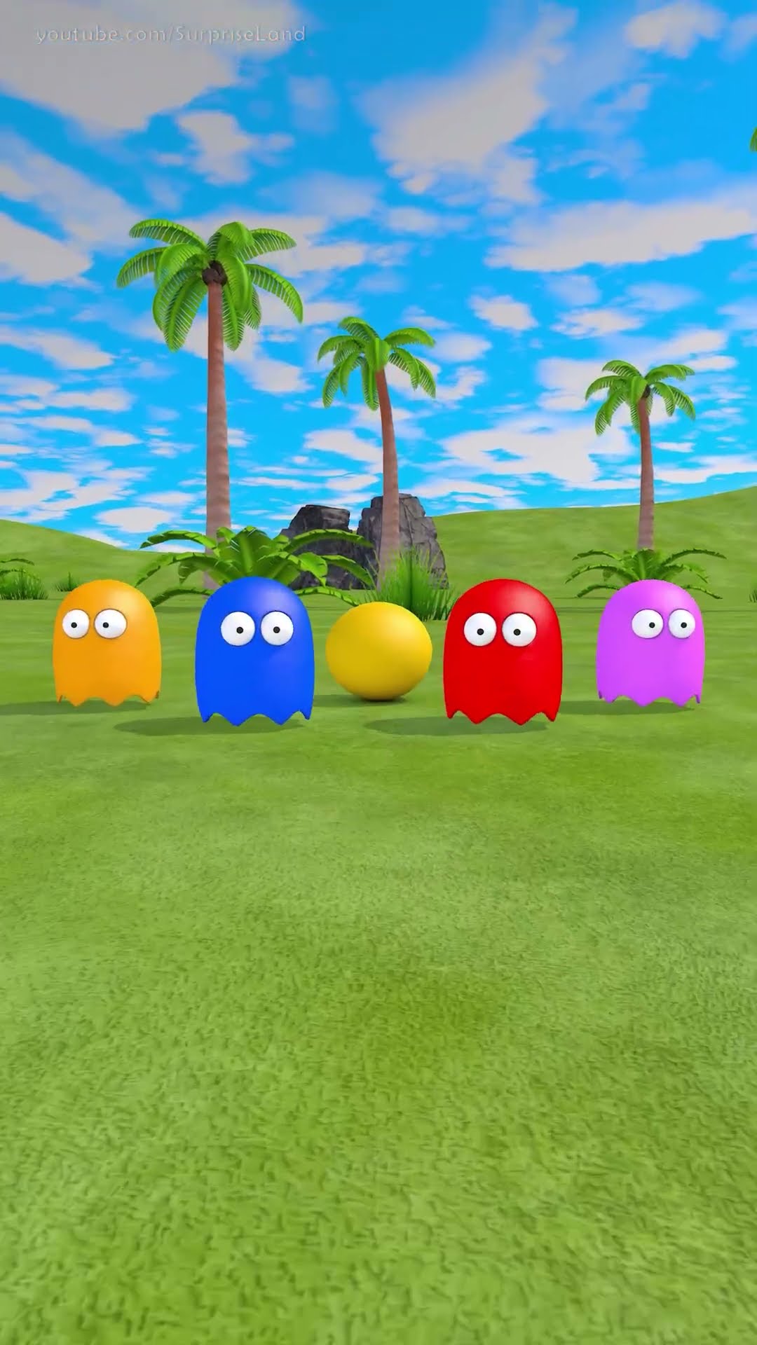Pac-Man vs. the bee swarm 🍔🌳 | Funny 3D cartoon short