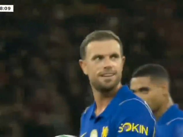 Jordan Henderson smirks as he trolls Anfield boo-boys and argues with ...