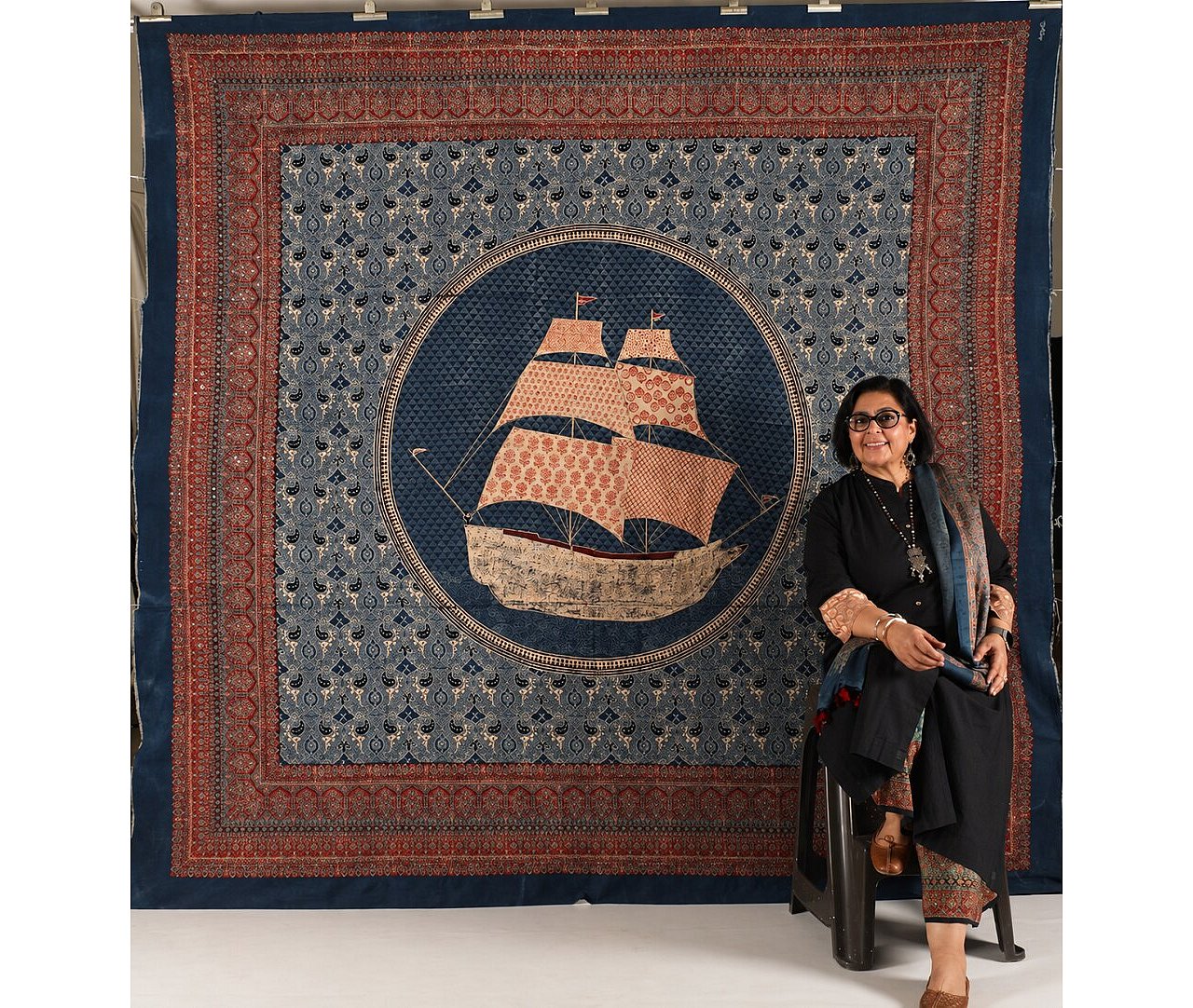 Shelly Jyoti latest exhibition explores Indigo, migration and textile art