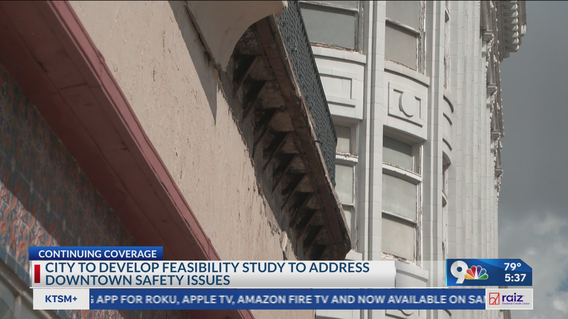 City moves forward with feasibility plan on downtown building safety