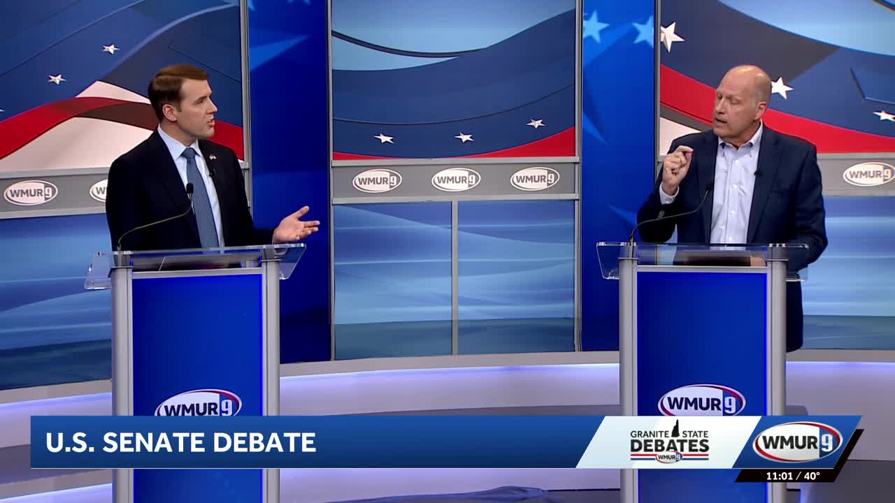 Sununu, Pappas meet in US Senate debate