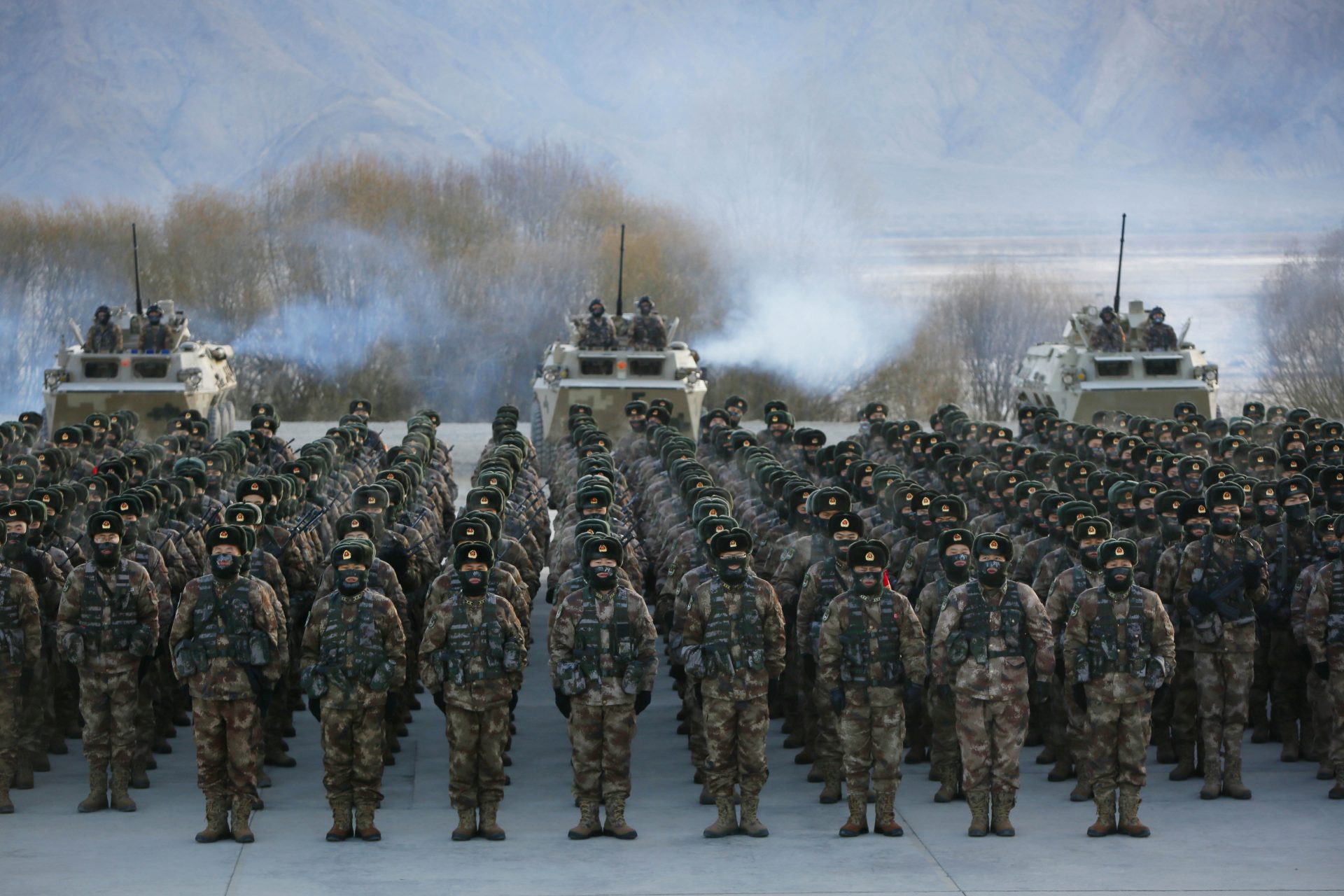The largest force of active personnel