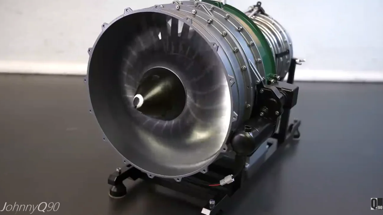 Building an educational high bypass turbofan engine model