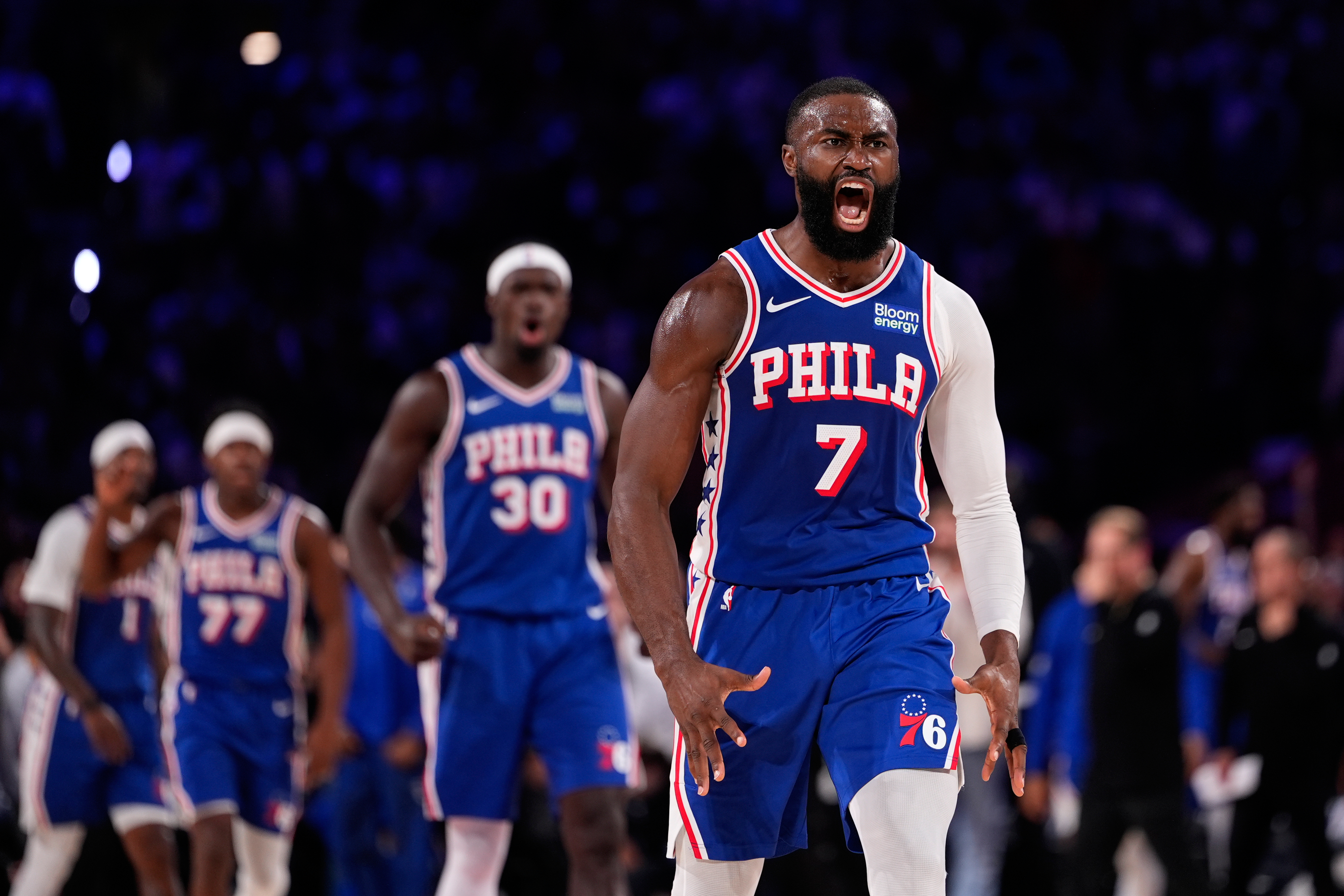 Jaylen Brown says he never demanded a trade from Boston, is happy in ...