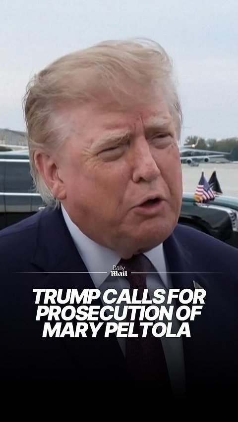 Trump says Senate candidate Mary Peltola should be prosecuted