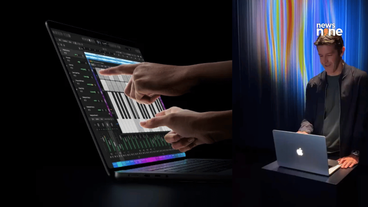 Apple brings back glowing logo with touchscreen MacBook Pro: India ...