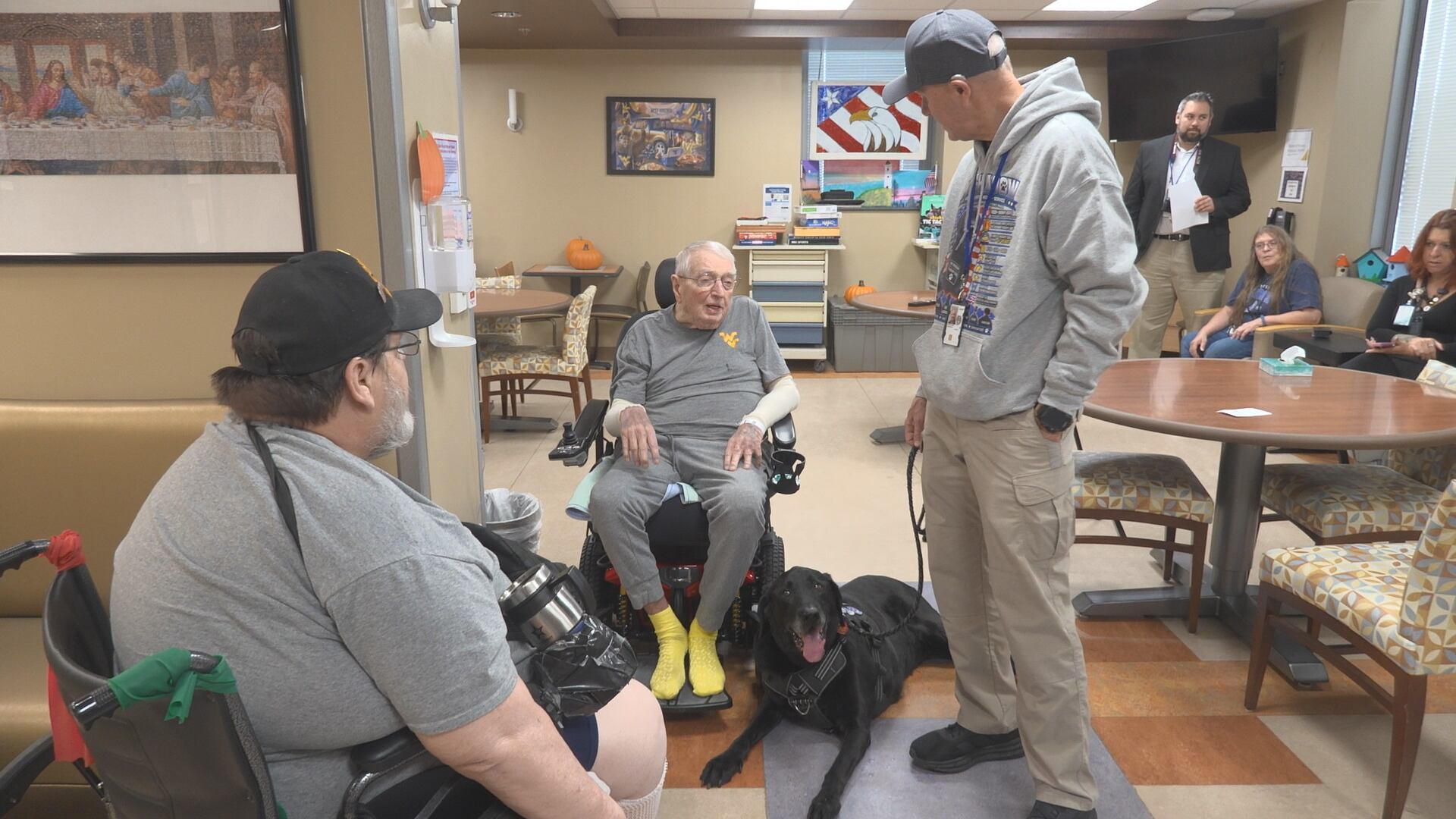 K9 Shadow completes 1,000th therapy visit at Clarksburg VA Medical Center