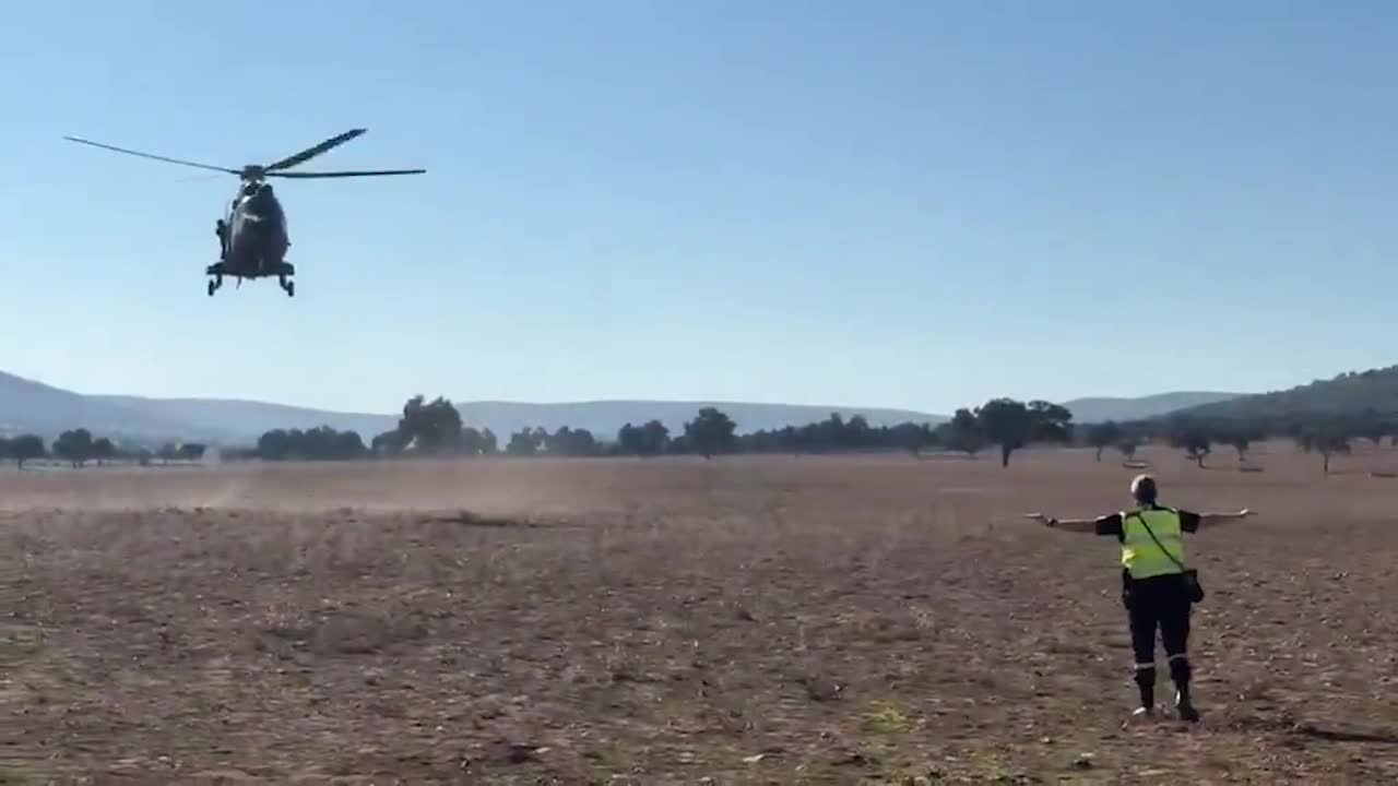 Spain train crash rescue team arrives by air to help search operation