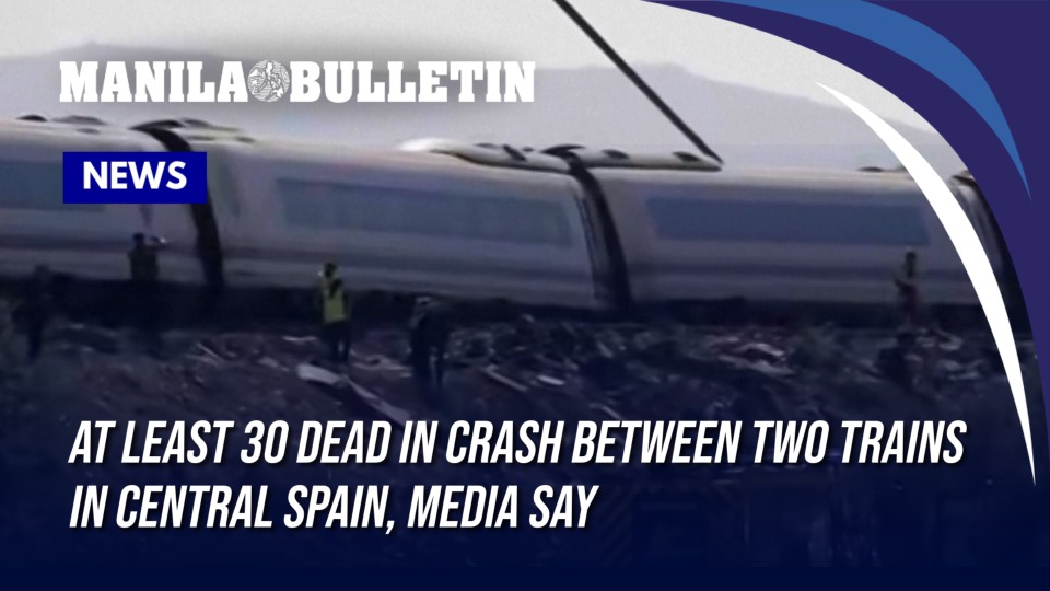 At least 30 dead in crash between two trains in central Spain, media say
