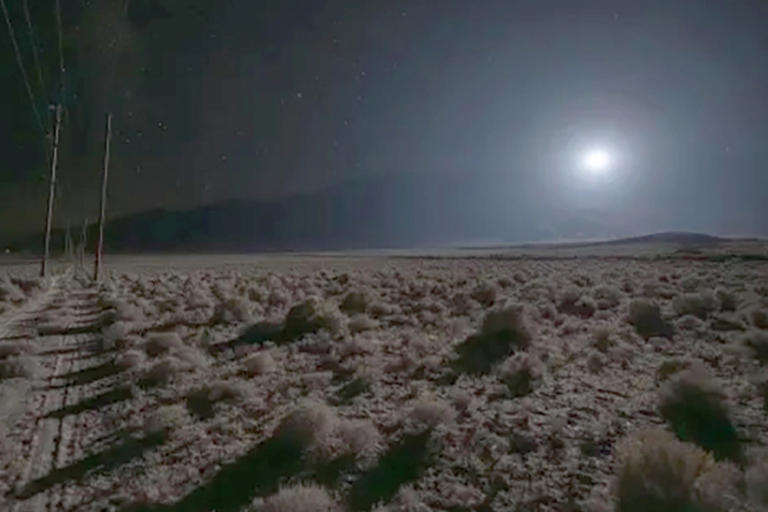 Small California town hit with 'sky glow' as startup tests science ...