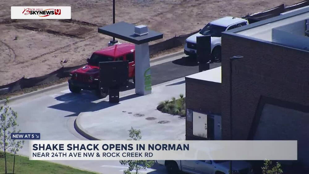 Shake Shack opens Oklahoma's first drive-thru location in Norman