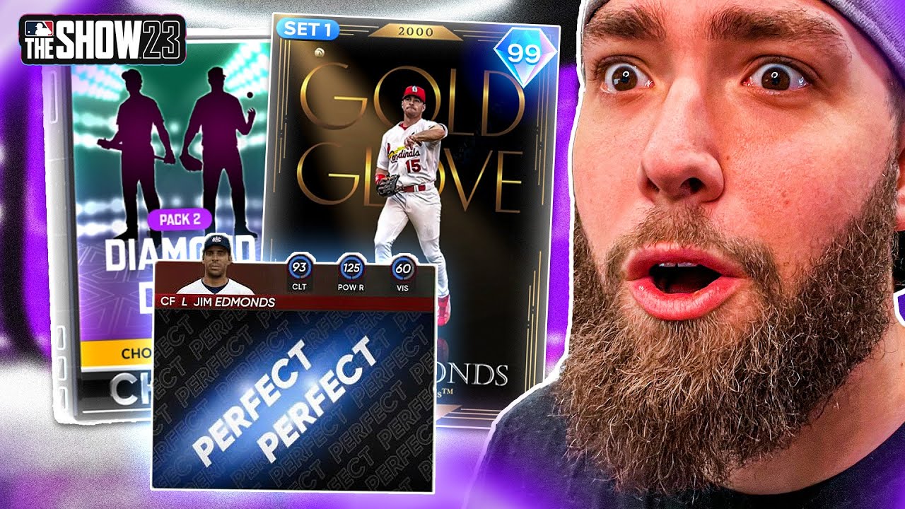 I got the new 99 Jim Edmonds & he eats baseballs