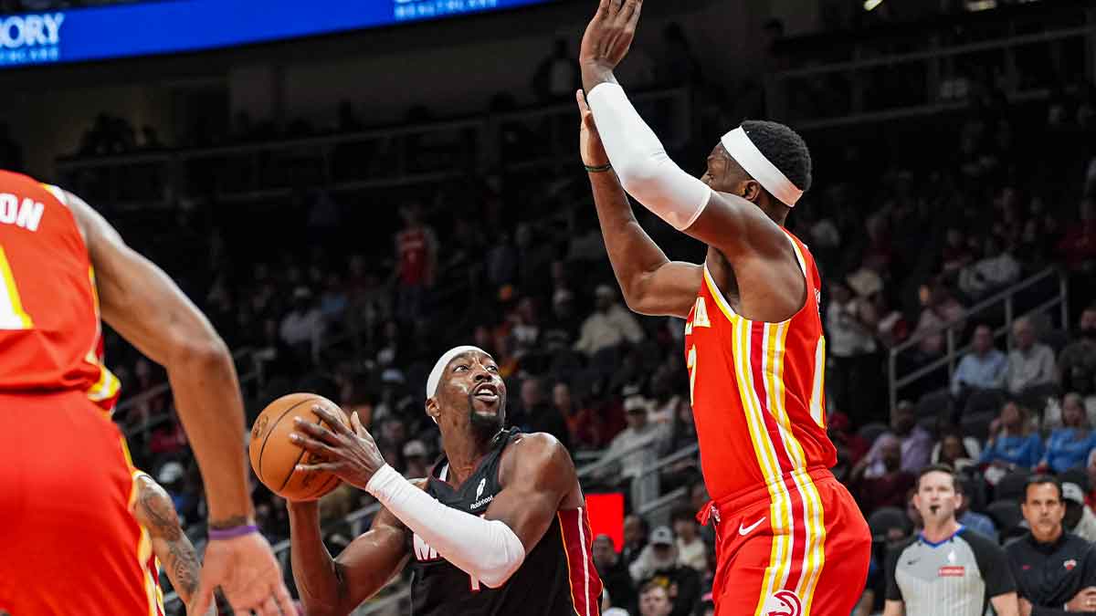 Watch Bam Adebayo pass Udonis Haslem to become Heat’s all-time rebounds ...