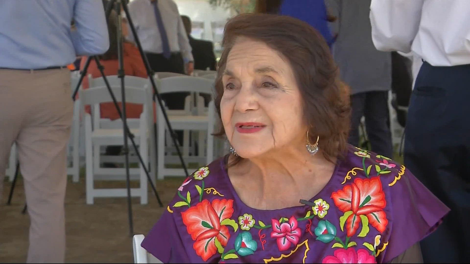 Dolores Huerta, pioneering labor leader and civil rights icon, dies at 96