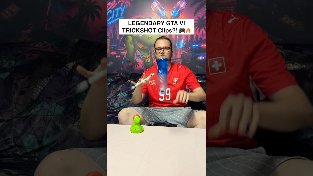 Legendary trick shot moments in GTA VI aesthetic